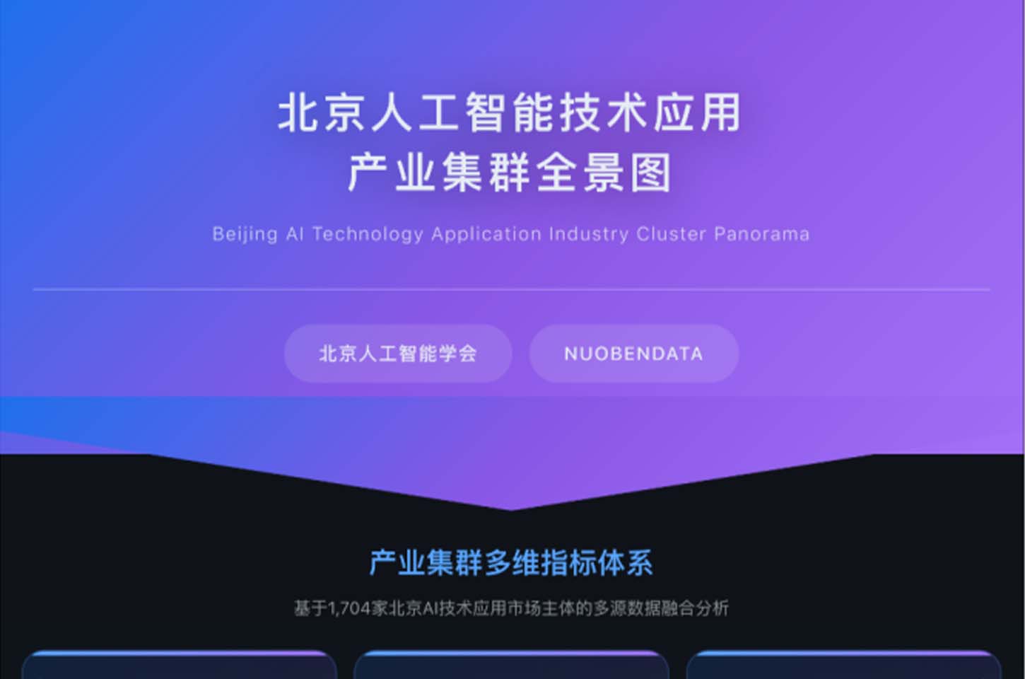 重磅发布 | 1704家企业、7.18万亿资本，北京AI产业全景图首次曝光